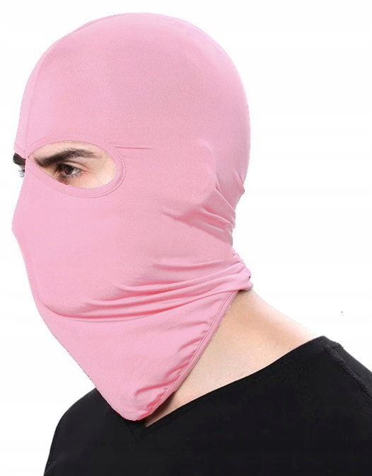 

Kominiarka Balaclava Lekka Uniwersalna Różowa
