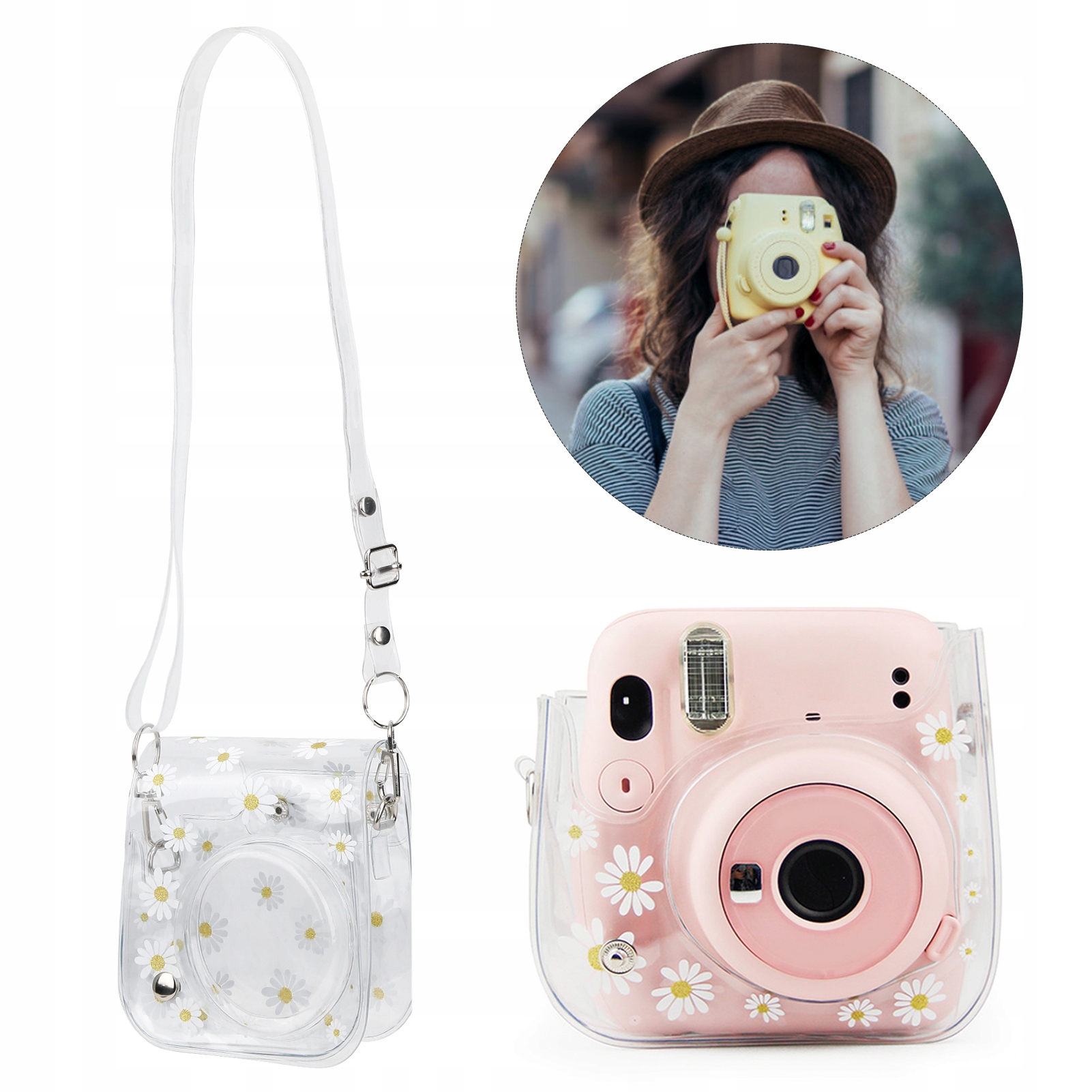 PVC Etui Pokrowiec do FujiFilm INSTAX Mini11/9/8 Stan opakowania oryginalne