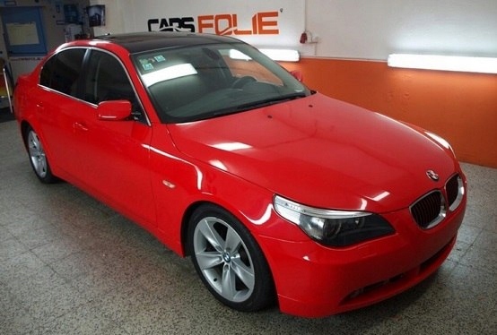 FOLIA OKLEINA SAMOCHODOWA CZERWONA POŁYSK 50x152cm Producent New Vision