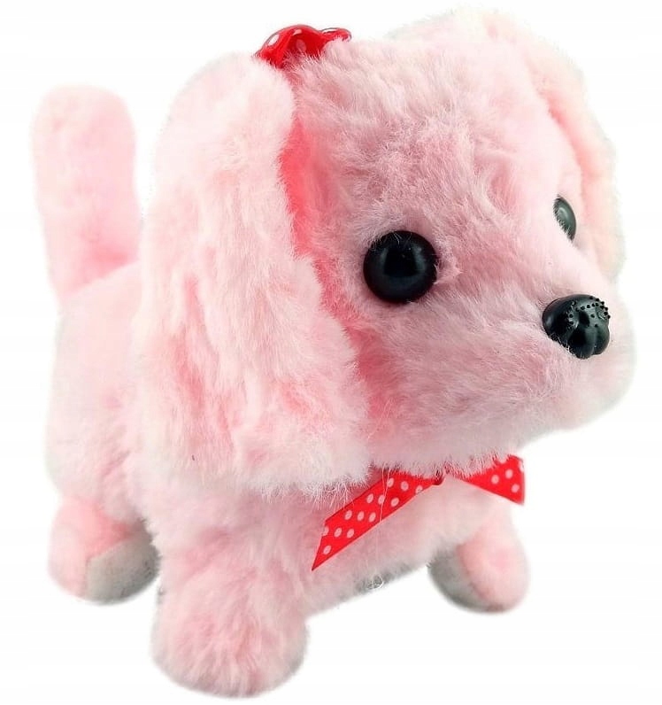 PIESEK INTERAKTYWNY Z DŹWIĘKIEM CHODZI I SZCZEKA Rodzaj pluszaki interaktywne