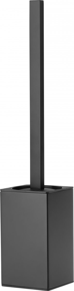 Voľne stojaca Wc kefa Nero Mokko čierna, ADM_N712, 80x404x80 mm