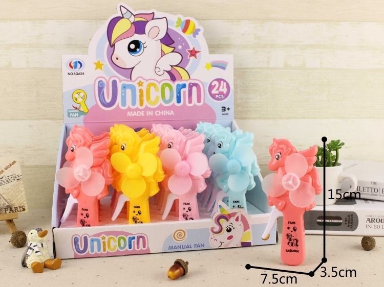 

Manualny Jednorożec Wiatraczek Unicorn Lol Pony