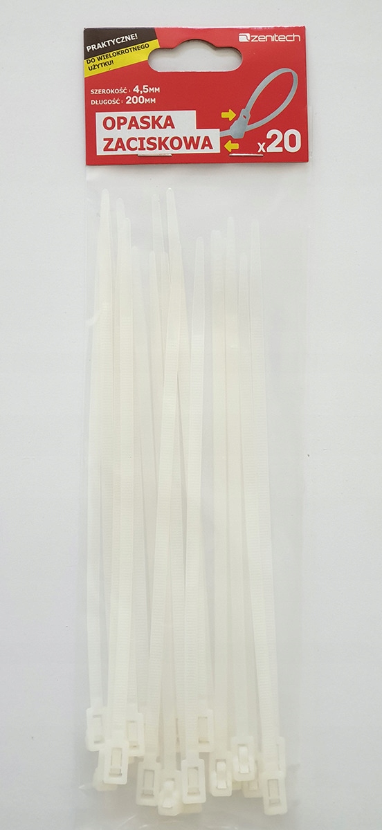 

Opaski zaciskowe trytki wielokrotnego użytku