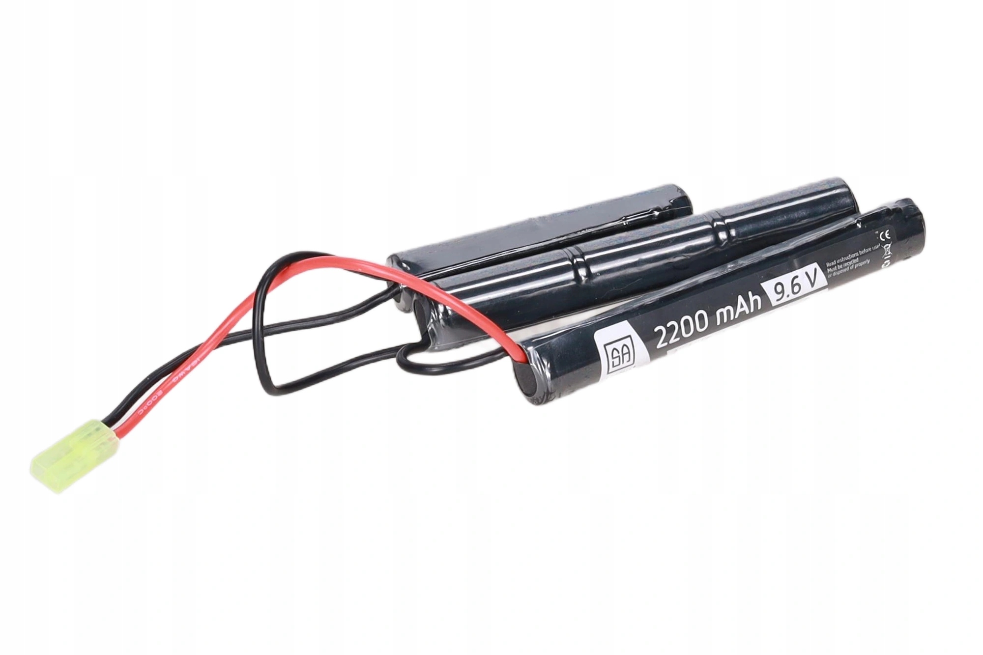 Akumulator NiMH Specna Arms 9,6V 2200mAh 3-modułowy mini tamiya