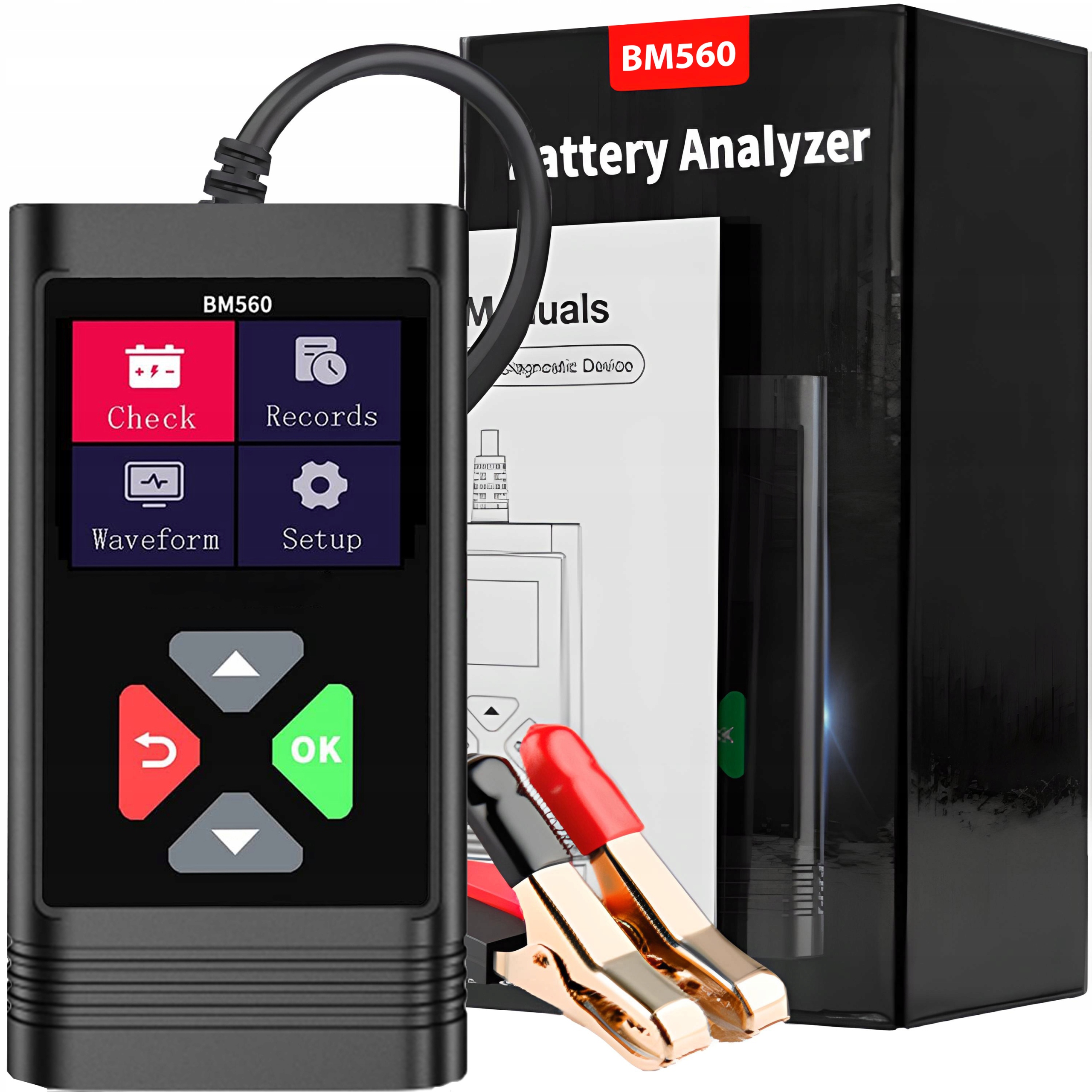 АВТОМОБИЛЬНЫЙ АККУМУЛЯТОР ТЕСТЕР BM560