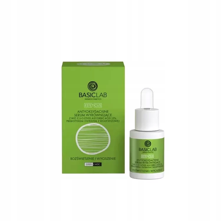 BasicLab Antyoksydacyjne serum wyrównujące 15ml 12178457164 Allegro.pl