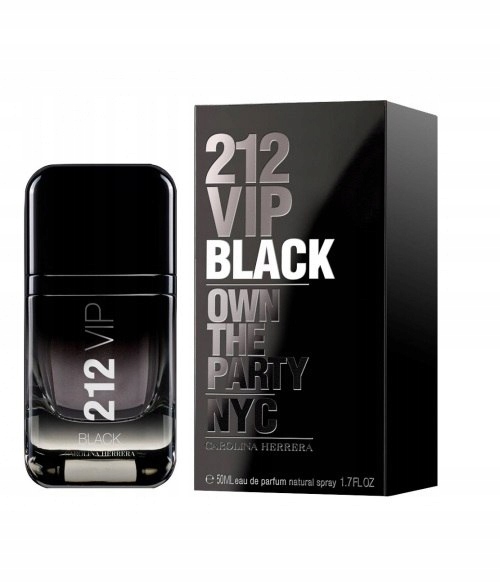 Carolina Herrera 212 Vip Black Men 50 ml parfémovaná voda muž Edp