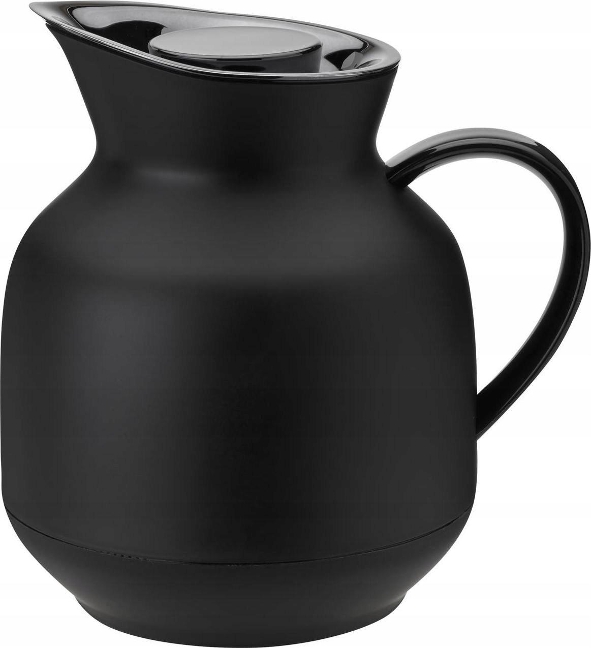 Stelton Amphora Termoska na čaj 1 l Černá