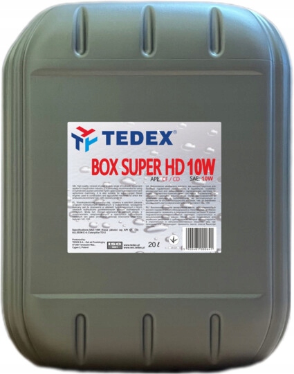 Olej Hydrauliczny Tedex Box Hd 10W Api Cf CD 20L