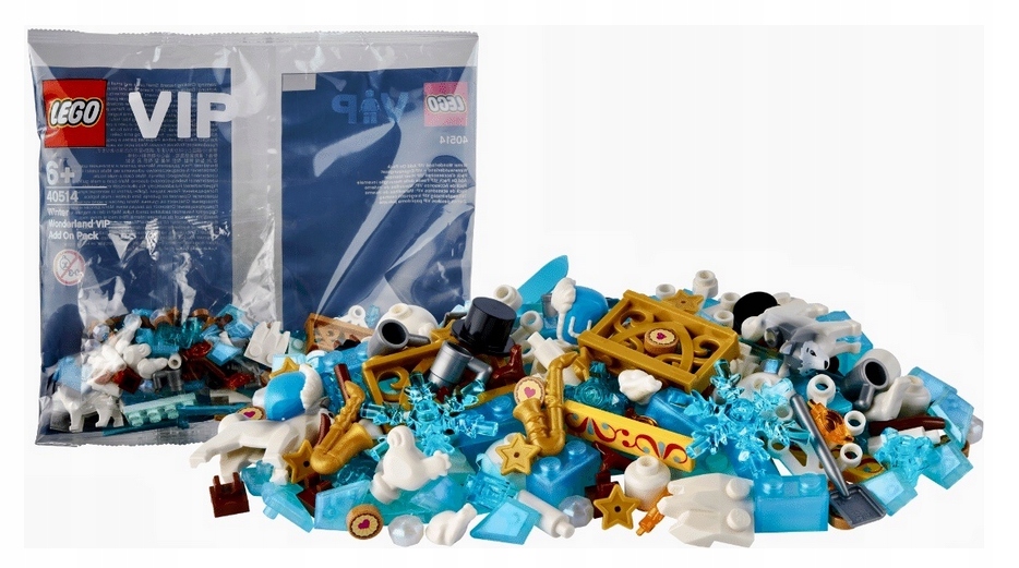 Lego 40514 Zimní říše kouzel Vip sada 139 ks