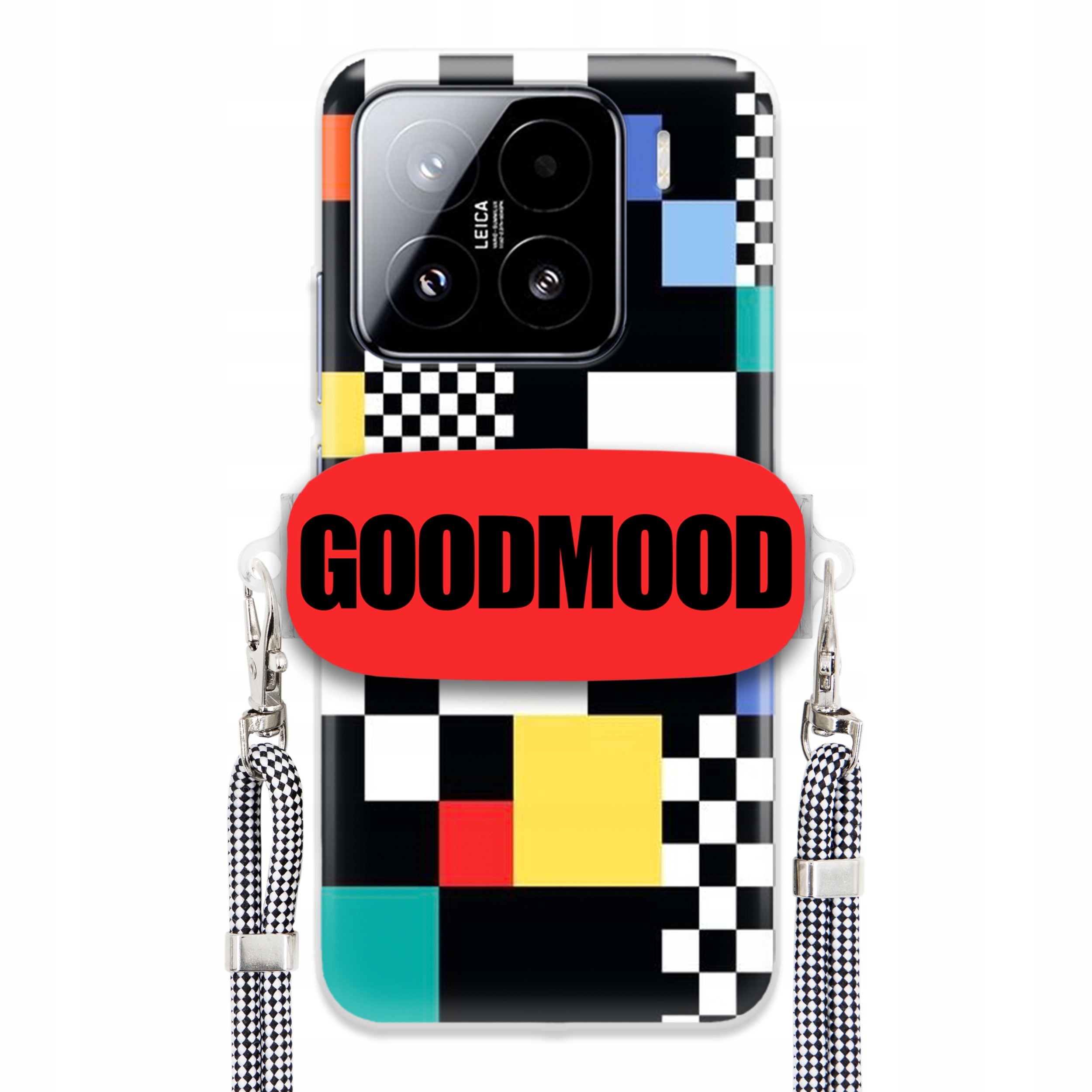 Puzdro Pre Xiaomi 15 Case Držiak Na Vodítko Na Telefón Pixelart Goodmood MIX Wz