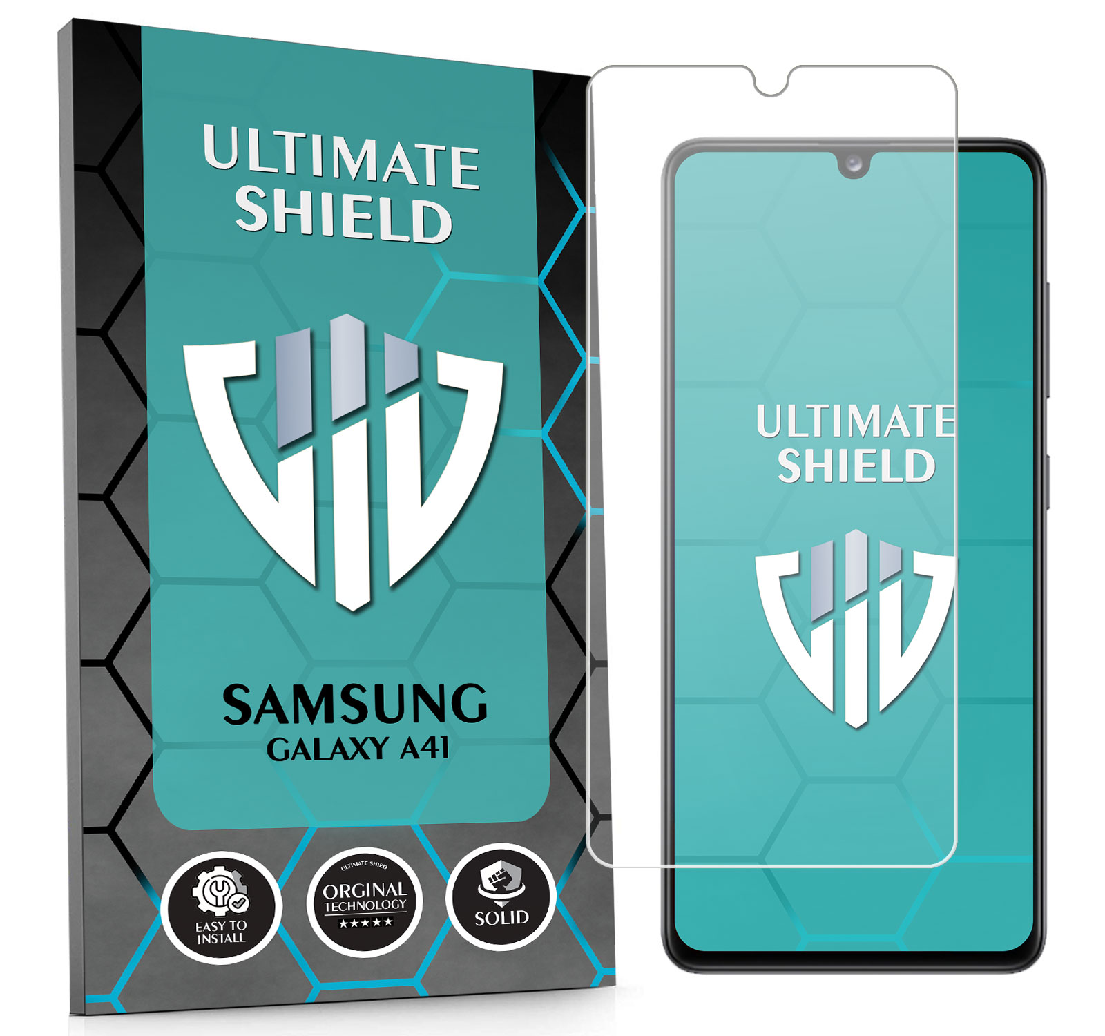 Sklo 3x Displej 7x Fotoaparát Objektiv Rychlé Pro Samsung Galaxy A41