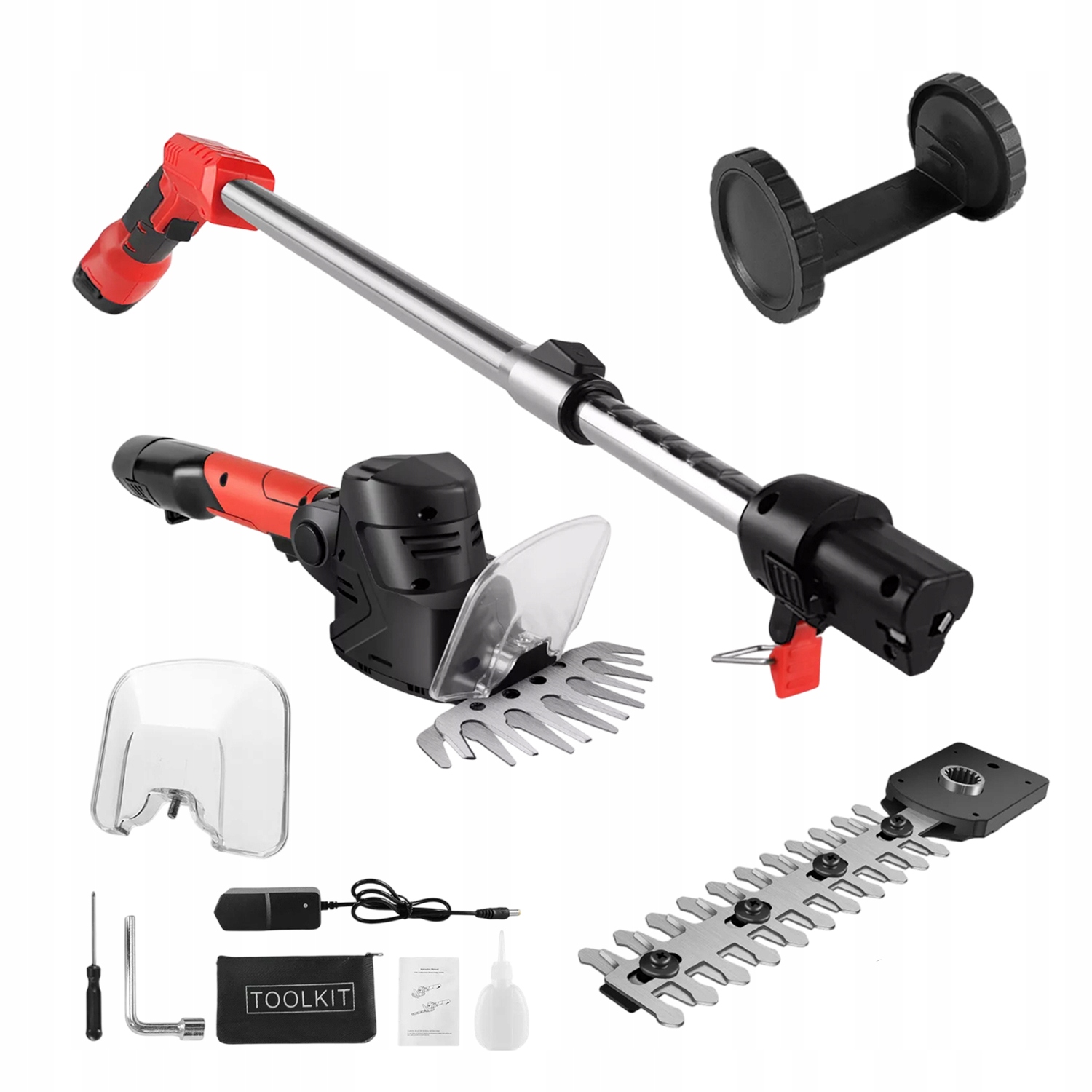 Bezkartáčové Nůžky Na Trávy Keřů 2 Čepele Nůžky Na Stříhání Lehké