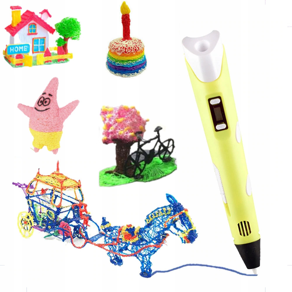 PEN 3D DŁUGOPIS DLA DZIECI Z WKŁADEM 27 METRÓW