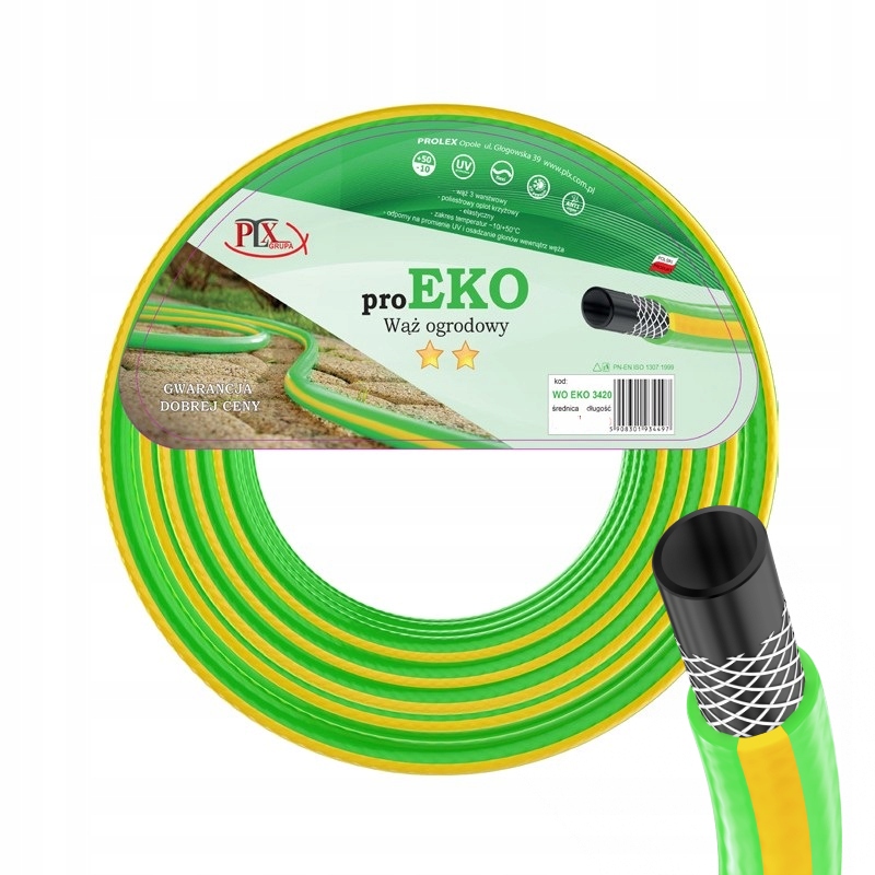 

Wąż Ogrodowy 3/4 20m 3 Warstwowy Uv