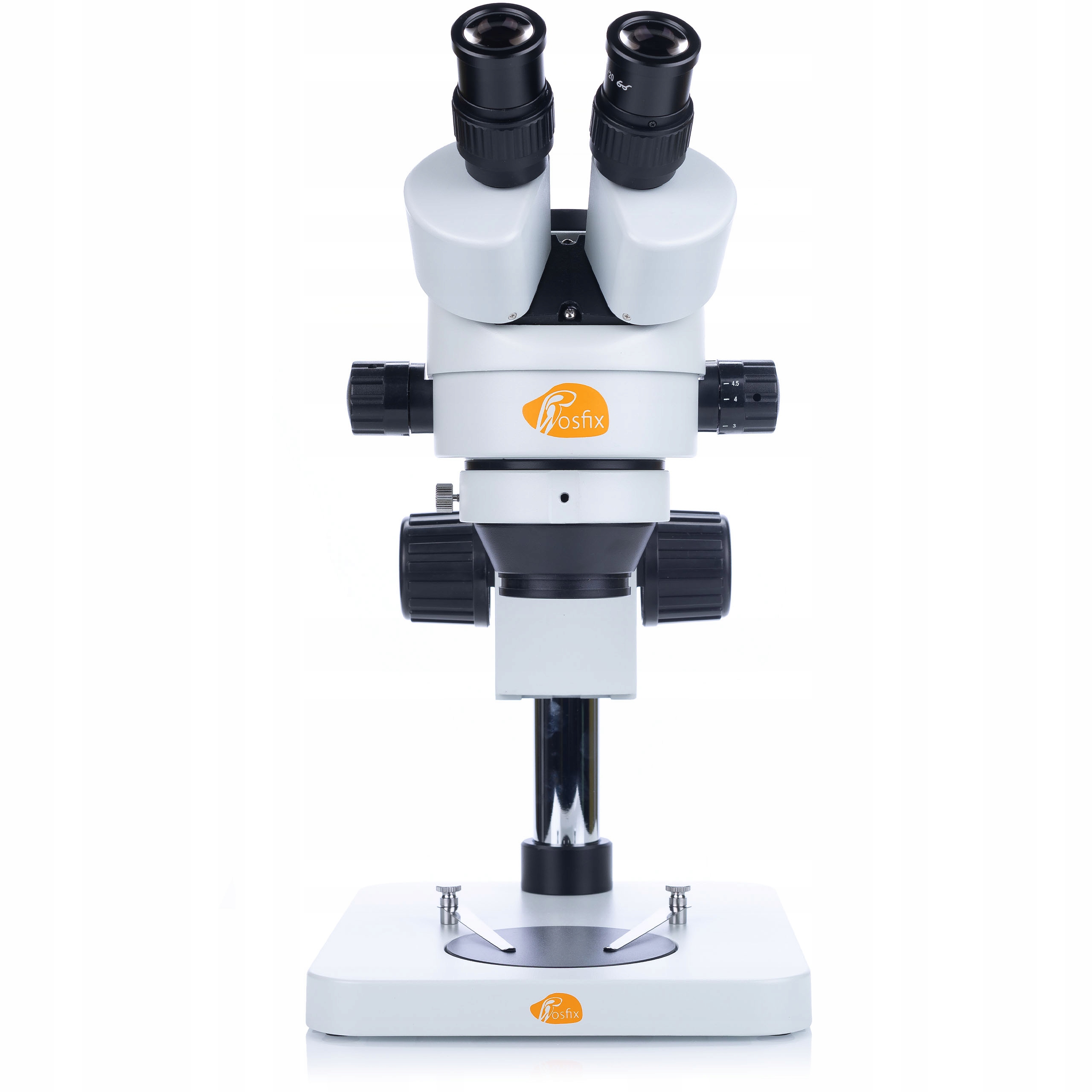MIKROSKOP STEREOSKOPOWY TRINOKULAROWY ROSFIX OŚWIETLACZ 56X SOCZEWKA 0,5X Maksymalne powiększenie 270 x