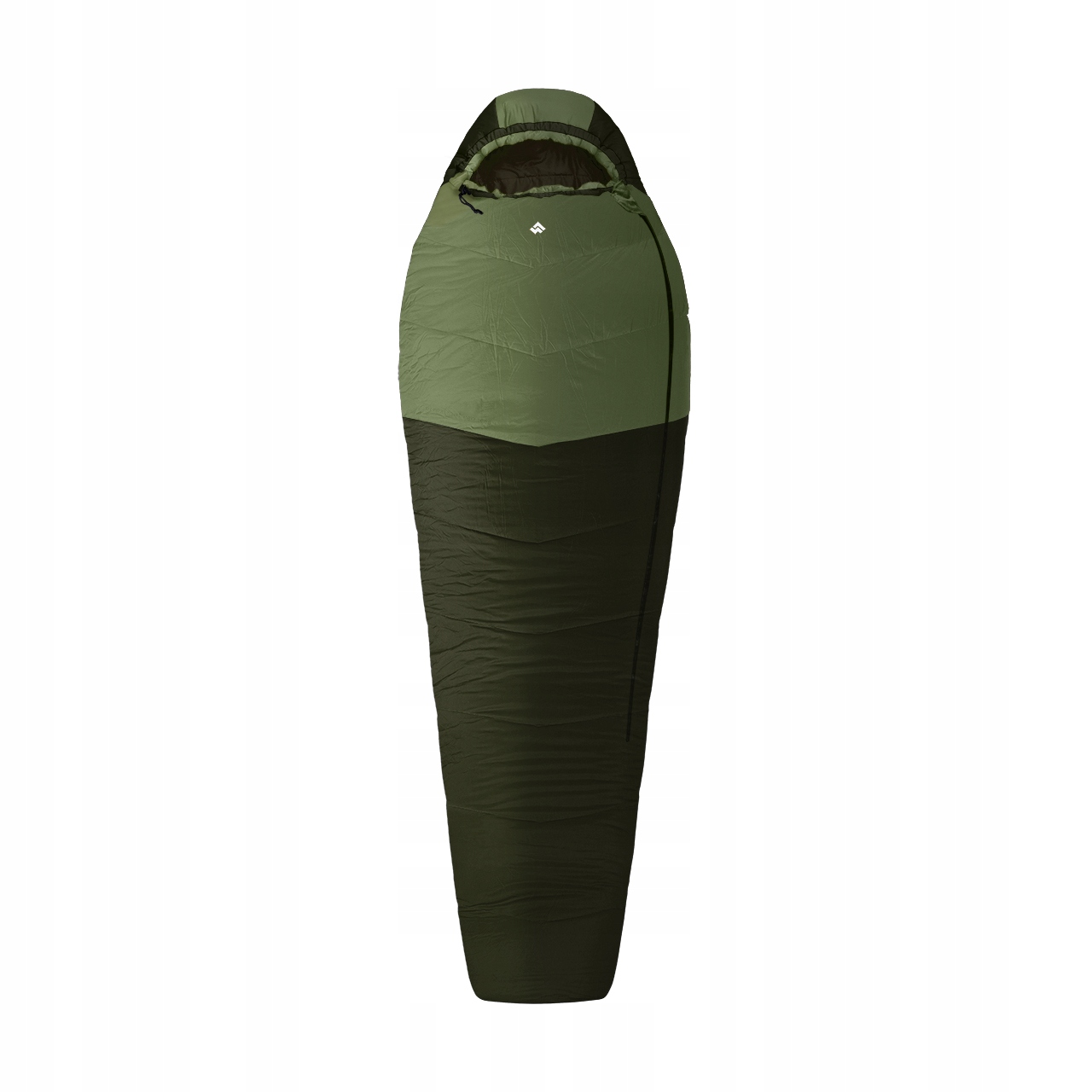 Śpiwór Alpinus Ultralight Pro 1000 lewy zielony +6°C mumia 3 sezony