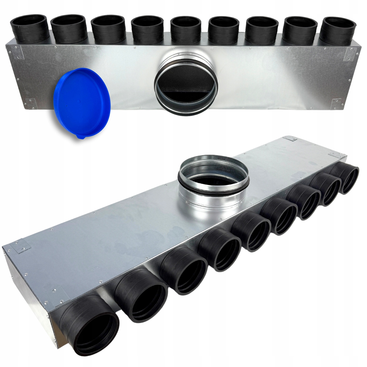 Ventilační rozdělovač rozvodné skříně 9x75 fi 160 Rekuperace fi75