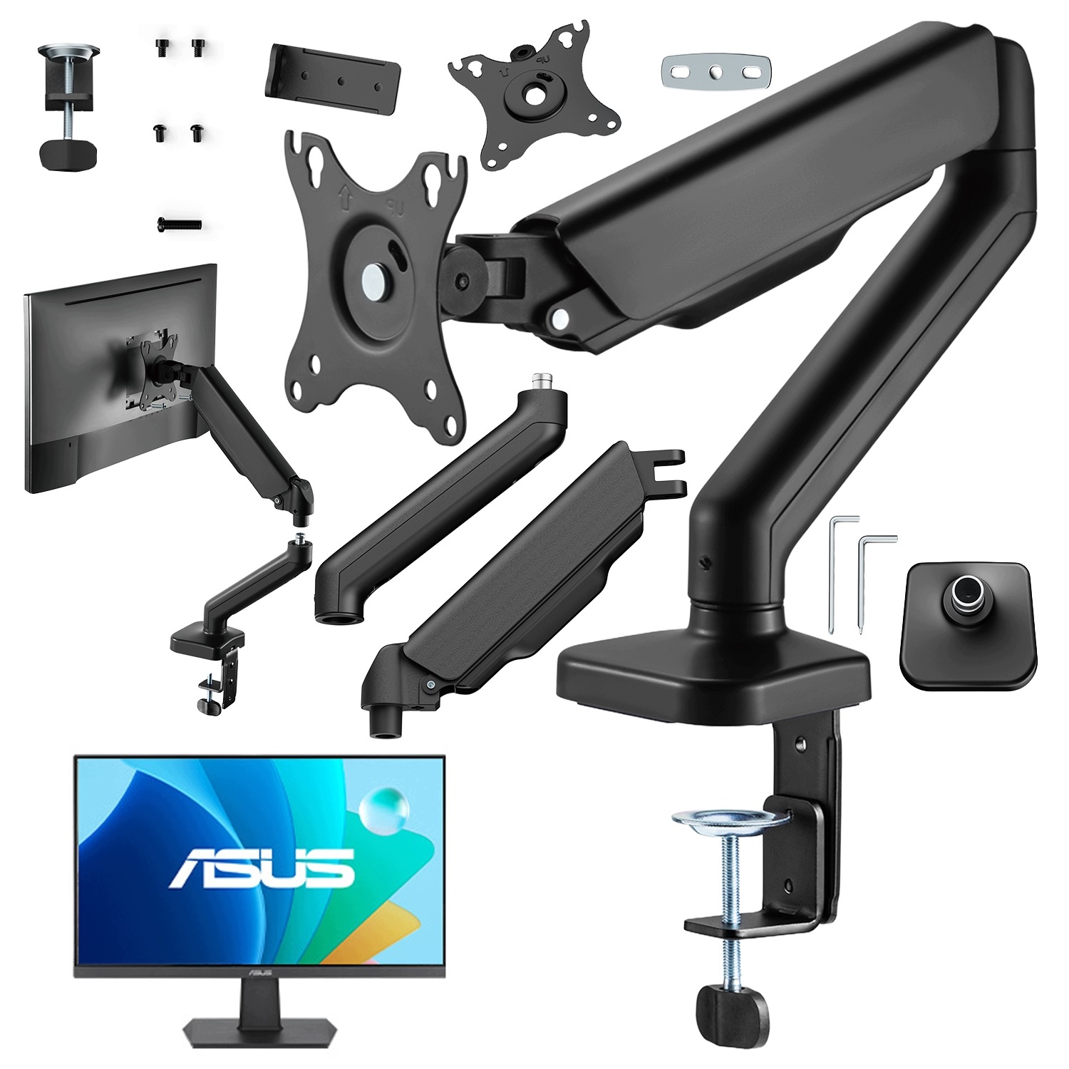 Uchwyt do biurka do monitora Asus VA27EHF Gaming monitora 90LM0550B04170