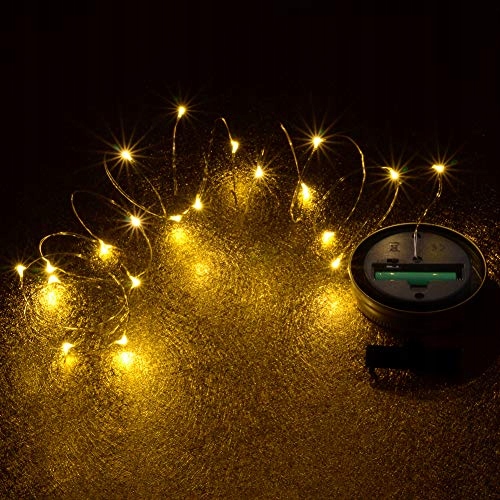 YMENOW 6 Solar Garden Lights 30 LED Jar Outdoor Lighting — miniatura 7