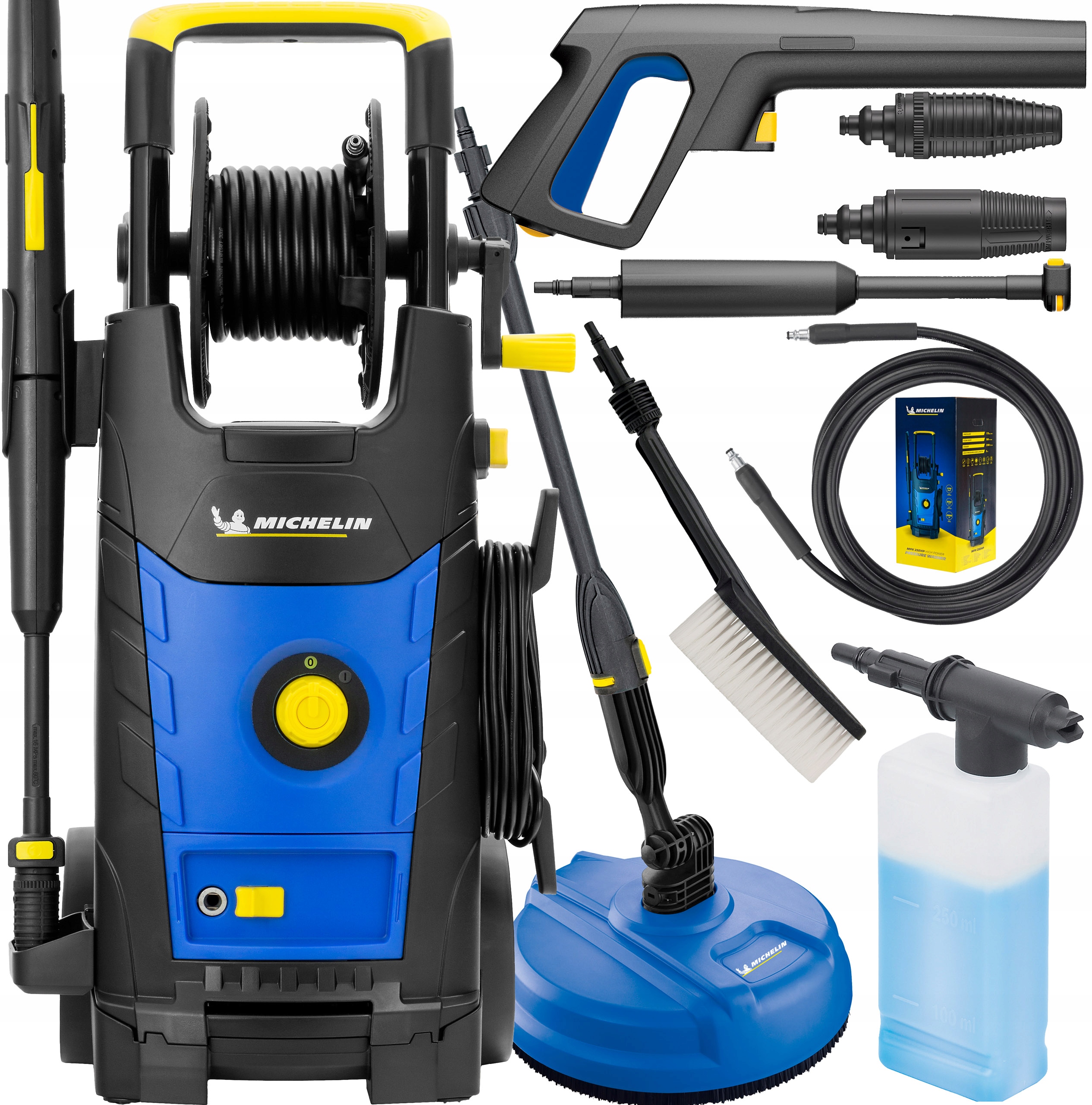 

Myjka Ciśnieniowa 285ewBAR Turbo Michelin 2500 W