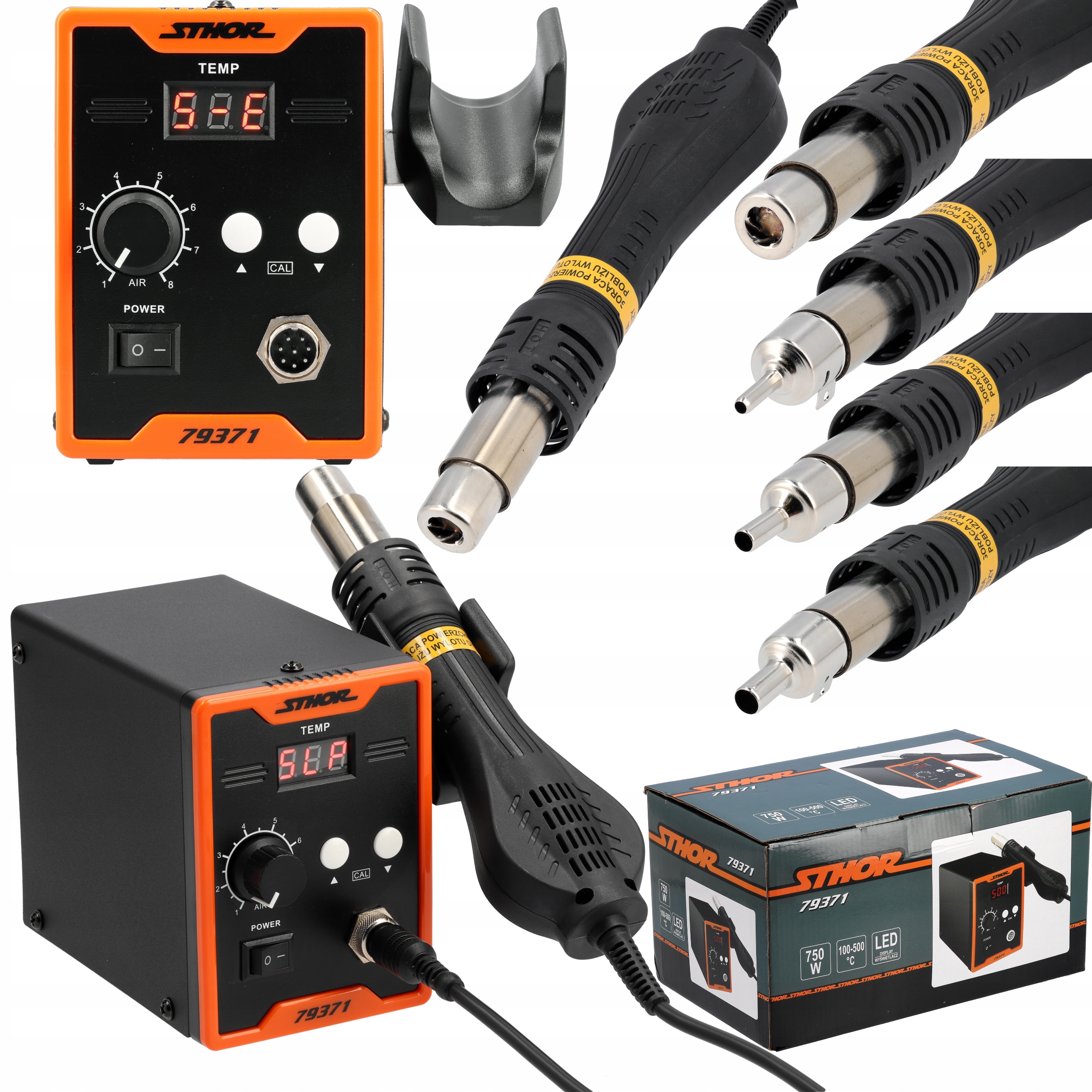 STHOR STACJA LUTOWNICZA HOT AIR 750W 79371