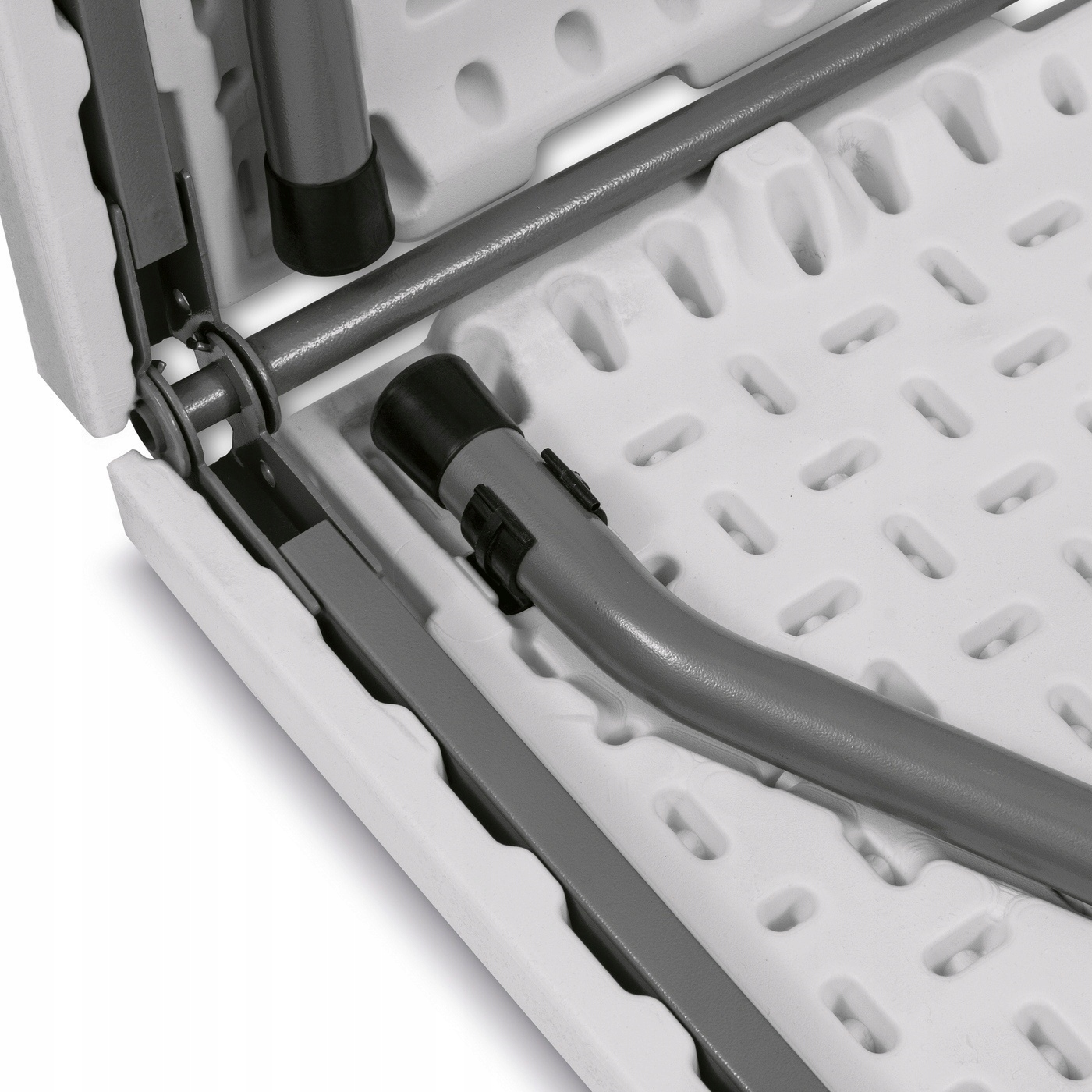 ROZKŁADANY STÓŁ OGRODOWY BIAŁY stół CATERINGOWY stolik TURYSTYCZNY składany Szerokość mebla 180 cm