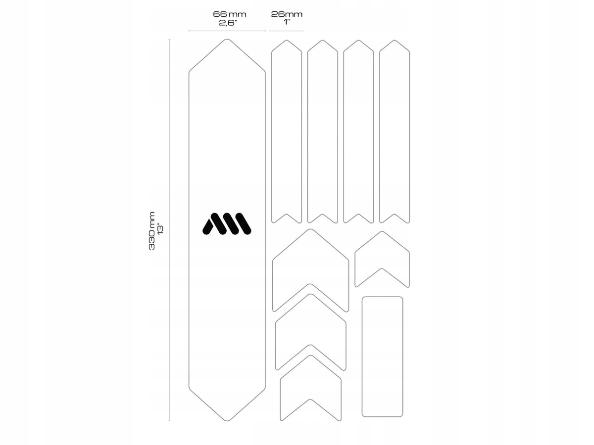 AMS Frame Guard Extra - Hell Gang Black Wzór dominujący mix wzorów