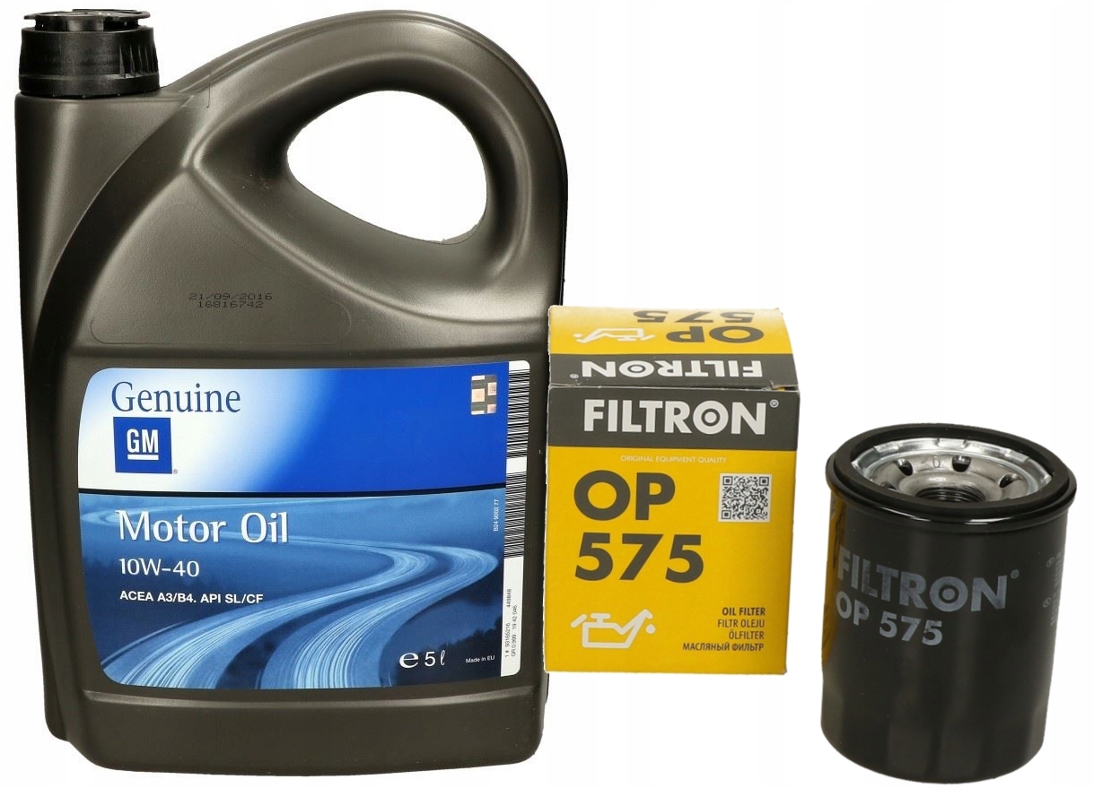 Filtr op575 olej 10w40 Fiat Panda Punto Seicento Strada 1.1 1.2 Stilo 1.4