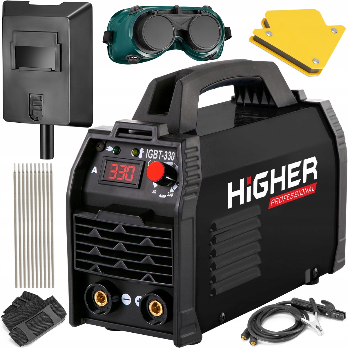 Invertorová svářečka Higher 330A Mma Tig Igbt