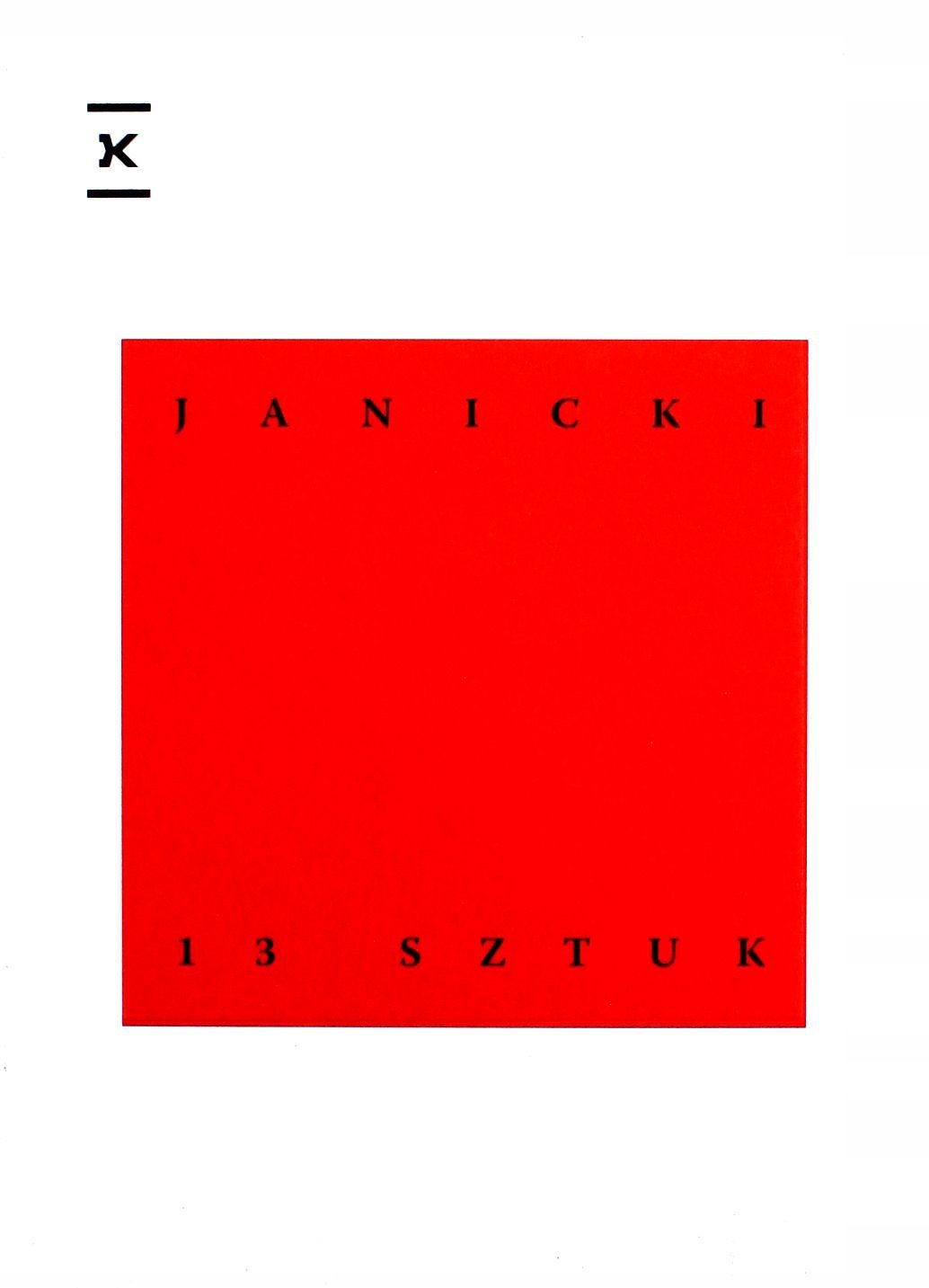 13 Sztuk Piotr Janicki [książka]