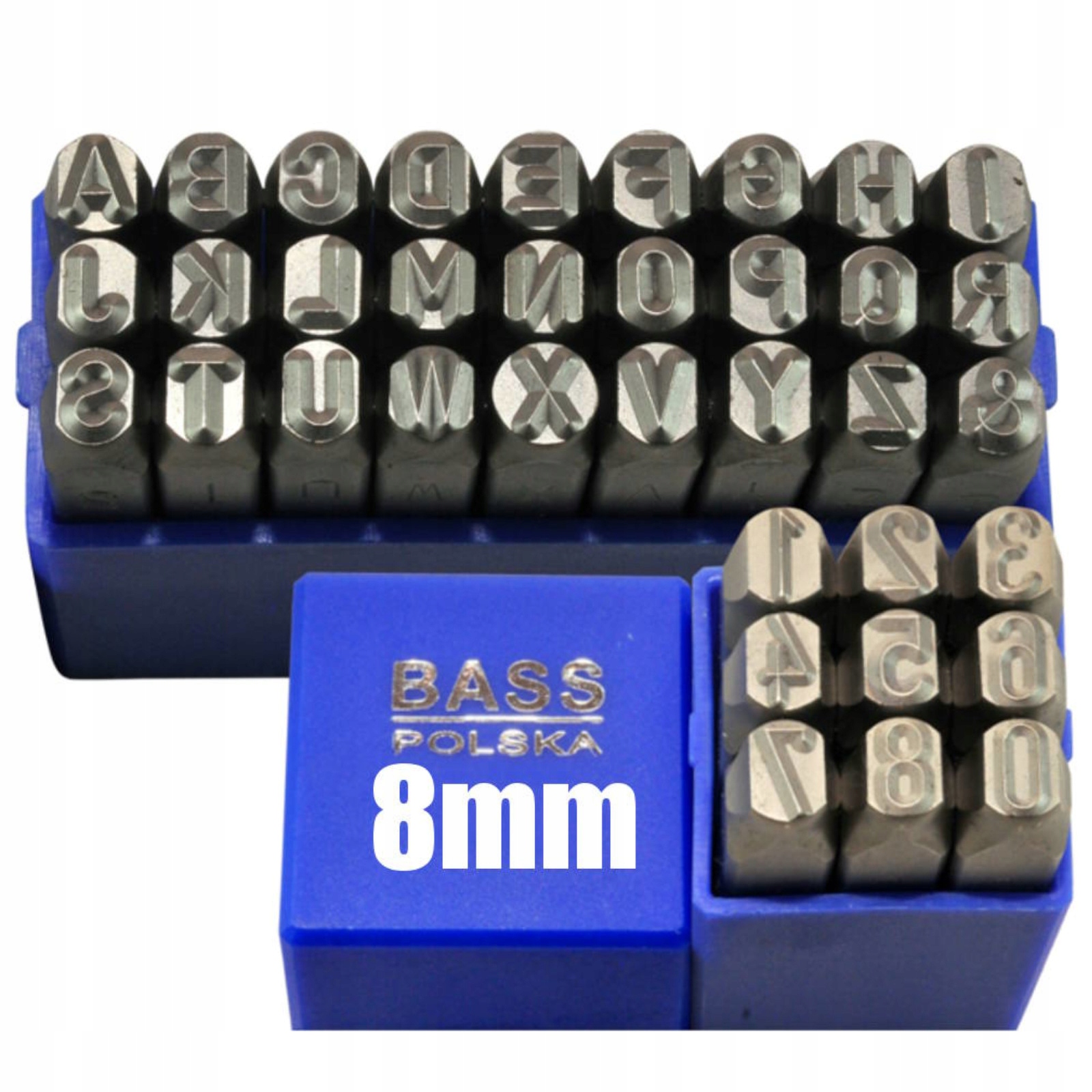 

Znaczniki Numeratory Alfabet Cyfry 8mm Germany