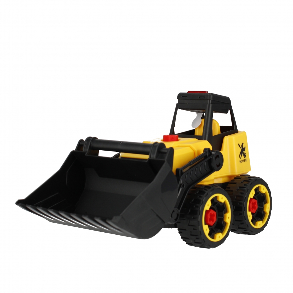 AUTO do SKRĘCANIA zabawka dla dzieci SPYCHACZ z akcesoriami MEGA CREATIVE Marka Mega Creative