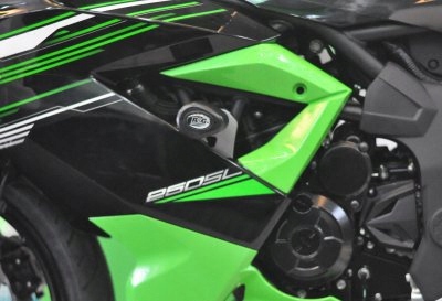 Crashpady Aero Rg Kawasaki Ninja 125 19-24, Ninja 250SL 14-20 Black