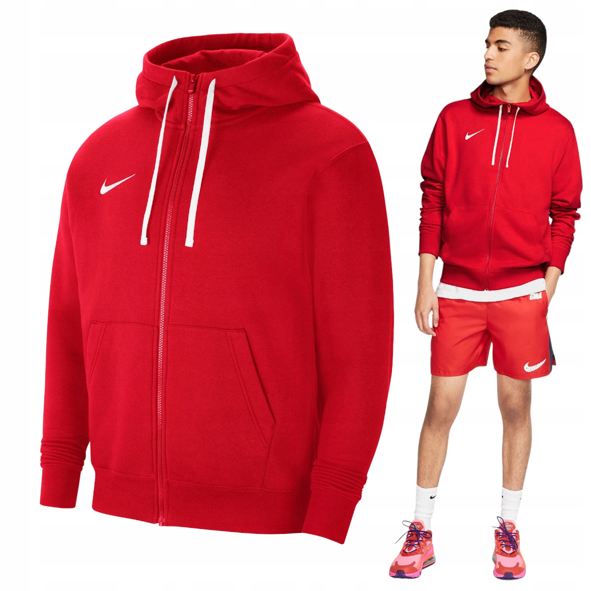 

Nike Bluza Męska Kaptur Suwak Bawełniana Dres L