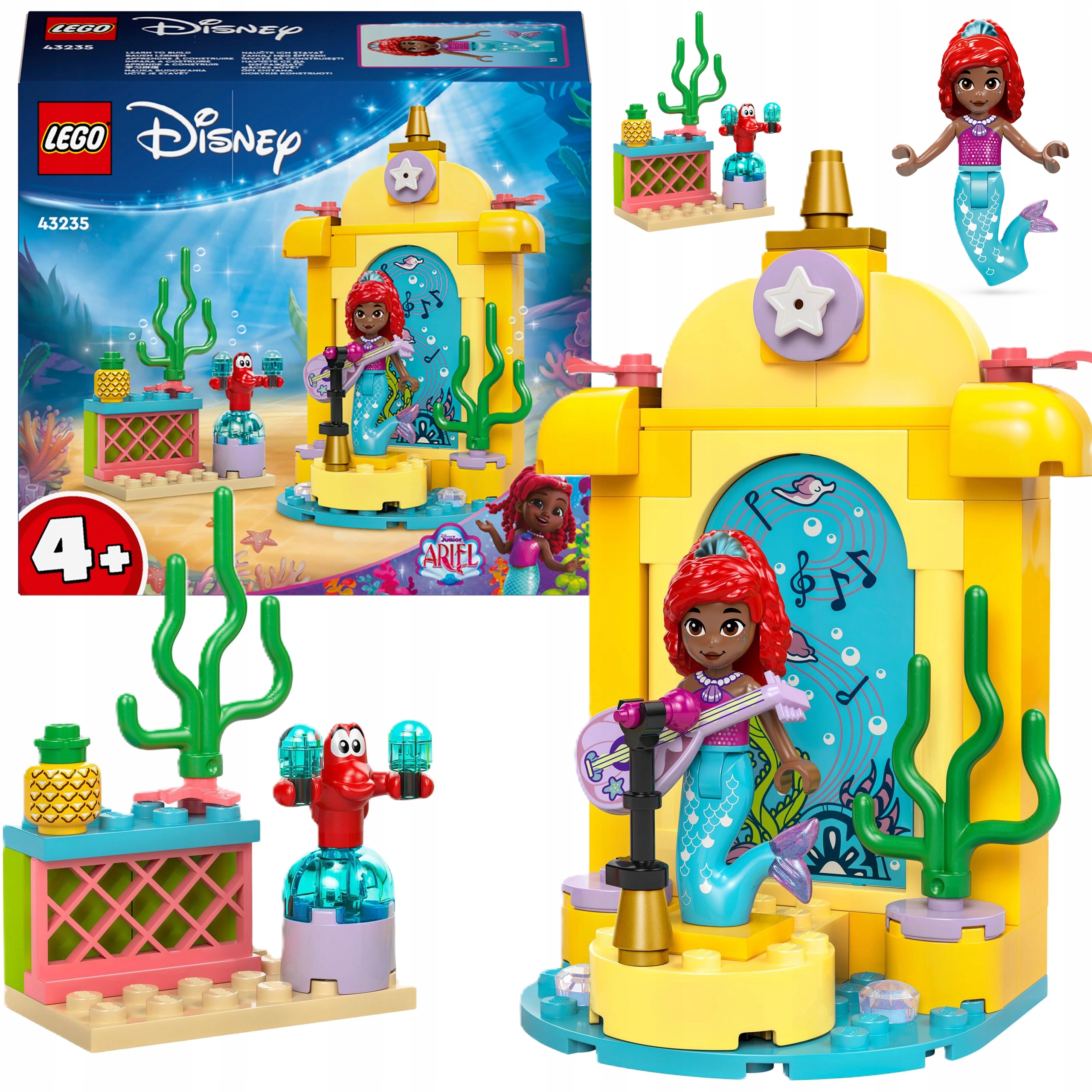 Lego Disney Princess Scena Muzyczna Arielki Zestaw Do Zabawy Święta