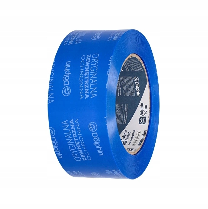 ПВХ защитная лента наружный пластик металл стекло синий Дельфин 38мм X 50м