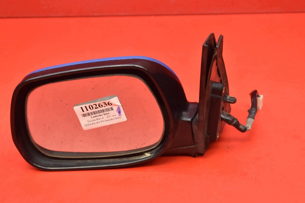 mirror left blue EU 012153 TOYOTA RAV4 2 II 00-03 3 PIN