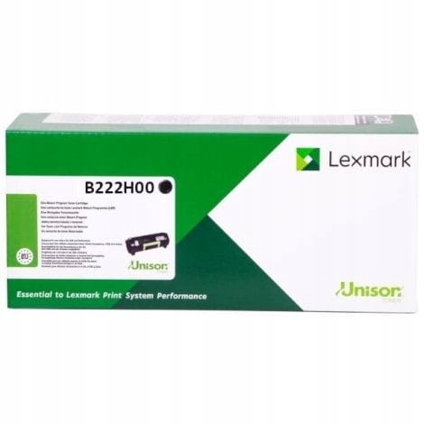 

Toner Lexmark B222H00 Black 3000 stron Oryginał