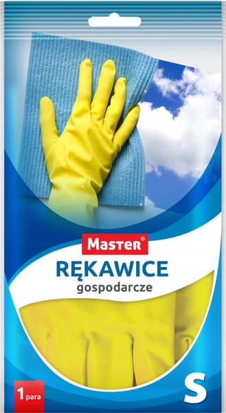 

Rękawiczki gumowe rękawice gospodarcze rozmiar S