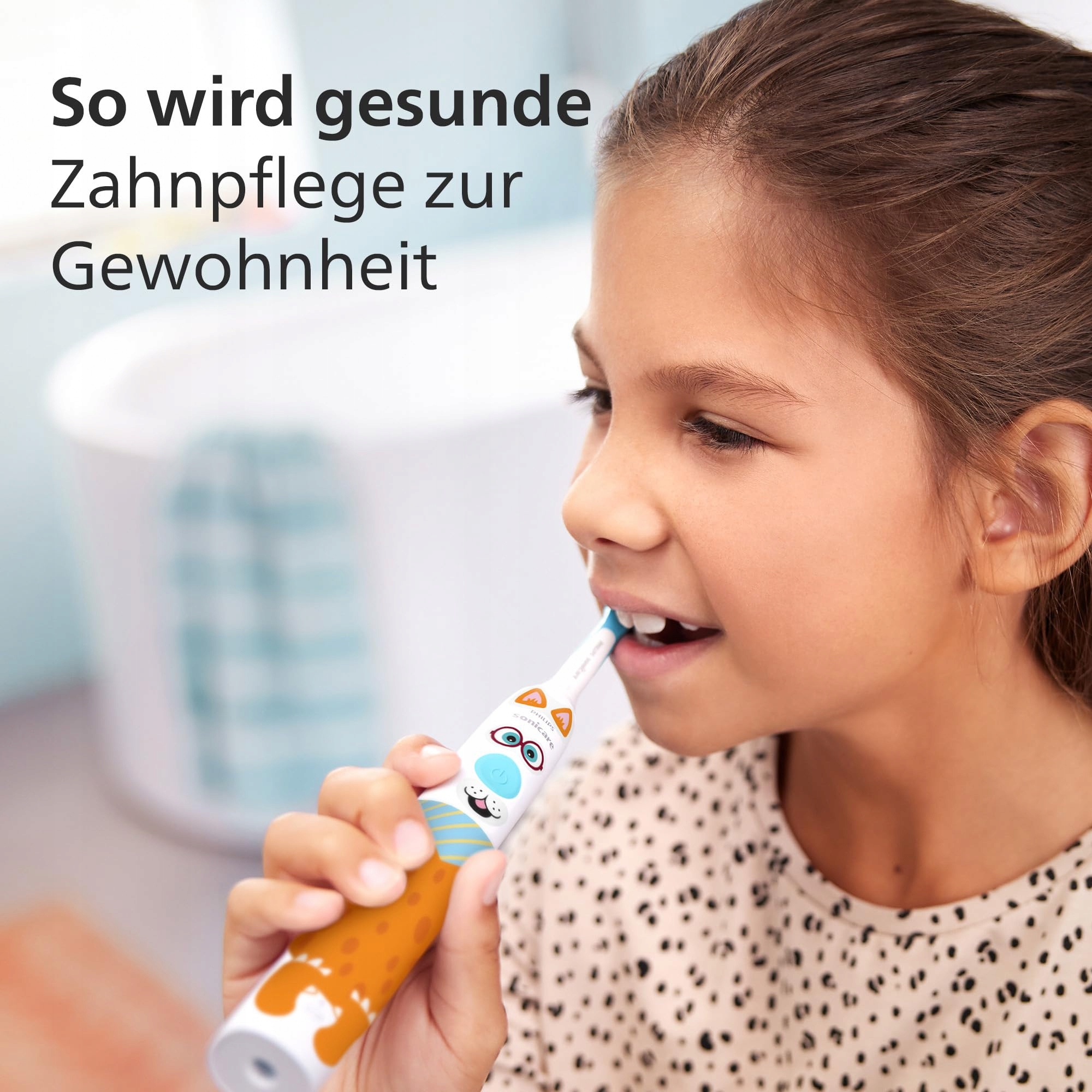 PHILIPS Sonicare Dla Dzieci Szczoteczka Elektryczna Z Naklejkami Zwierząt — miniatura 4