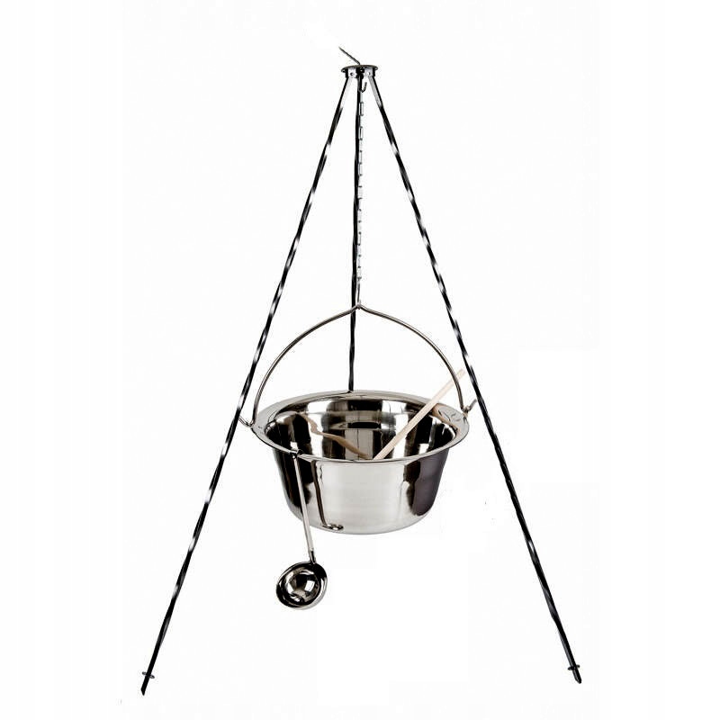 KOCIOŁEK WĘGIERSKI NIERDZEWNY 6L STOJAK chochla