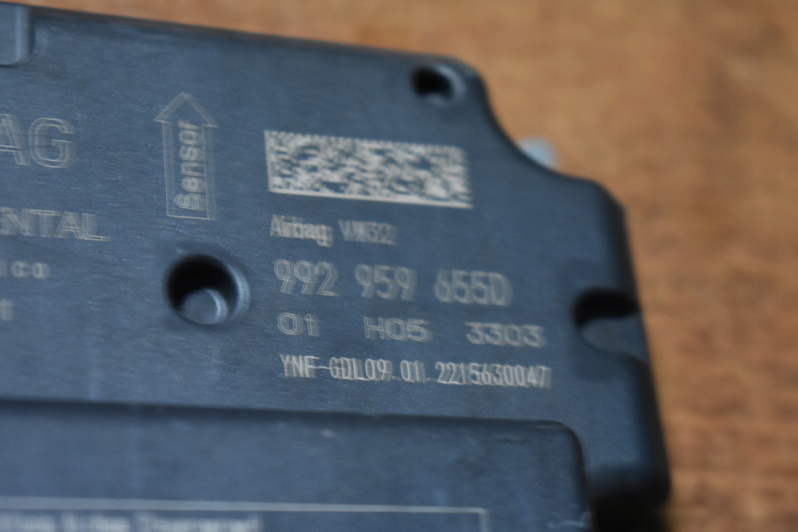 IDEALNY module control unit airbag PORSCHE 1 9