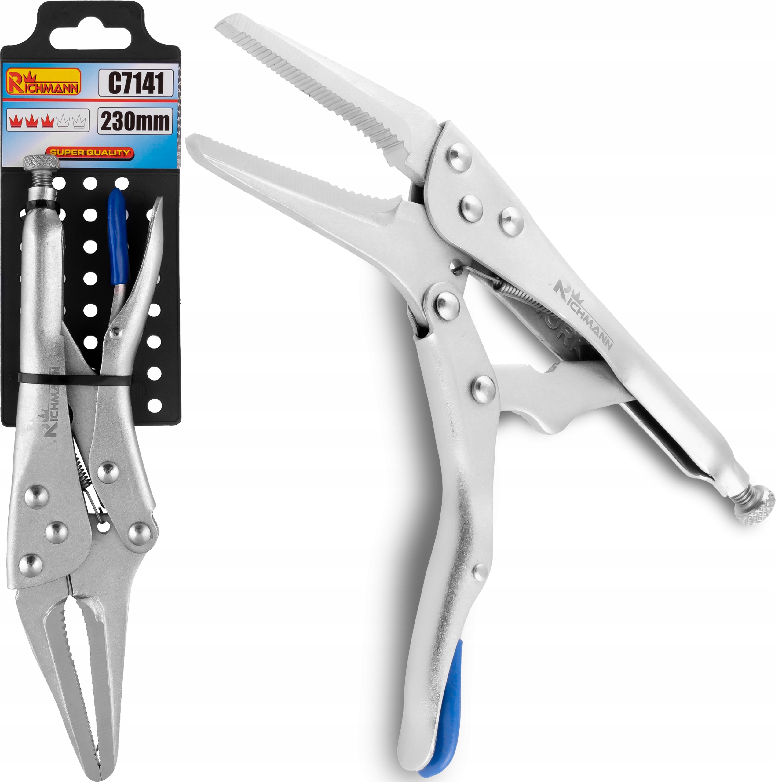 

Richmann Szczypce Zaciskowe Morsa Wydłużone 230MM