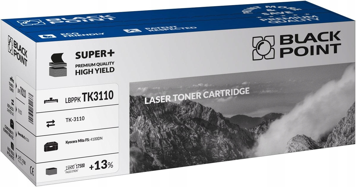 Black Point toner LBPPKTK3110 zastępuje Kyocera TK-3110, 17500 stron