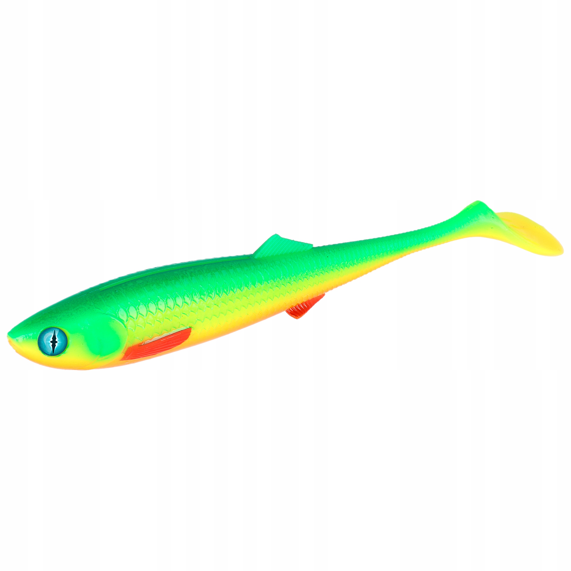 Guma ripper kopyto Sicario Yellow Lime 8,5 cm przynęta na szczupaka Mikado