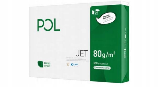 

Papier ksero A3 80g Poljet