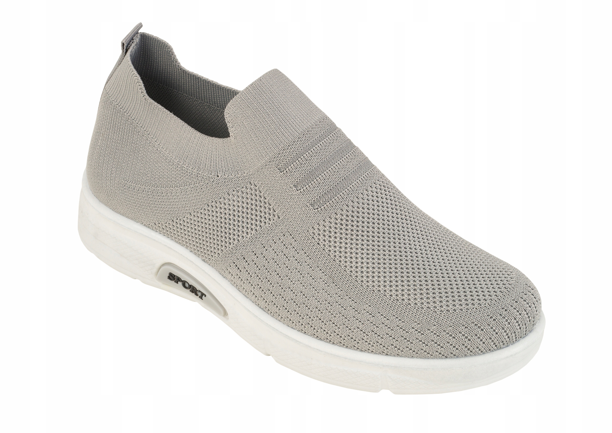 

Buty Szare Slip On Męskie Siatka Rozmiar 42
