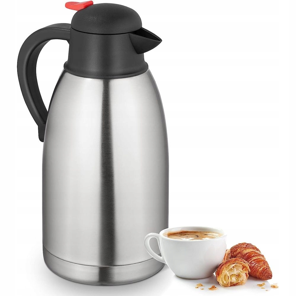 Turystyczny Termos Próżniowy Ze Stali Nierdzewnej Do Kawy I Herbaty 2000 ML