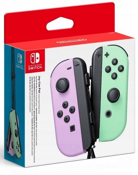 Zestaw Kontrolery Joy Con Pastel Purple Pastel Green